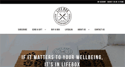 Desktop Screenshot of lifeboxfood.com